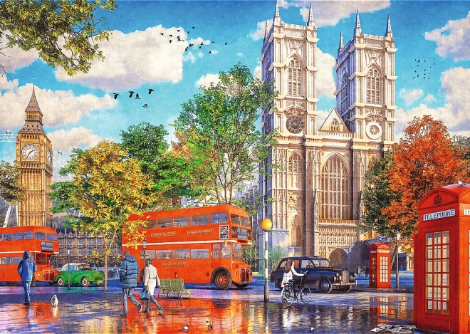 Dėlionė TREFL Premium Plus Tea Time: Londonas 1000 detalių
