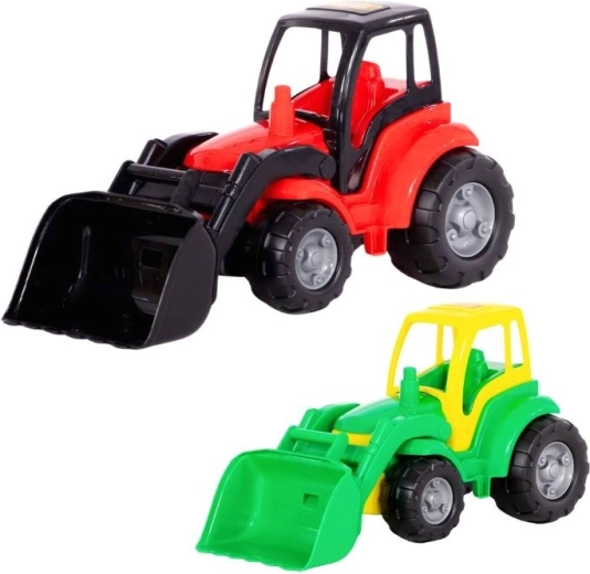 Mega tractor with front shovel for kids