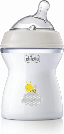 Chicco kūdikių antikolikinis buteliukas Natural Feeling 250 ml neutralus 2 mėn.+