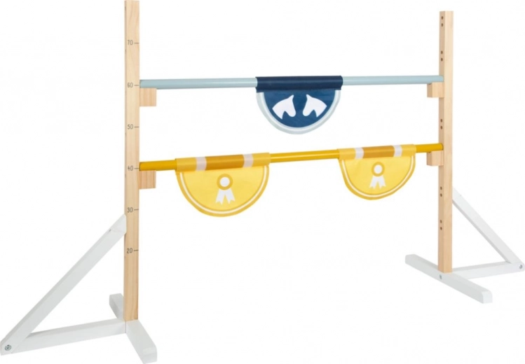 Wooden obstacle set for children
