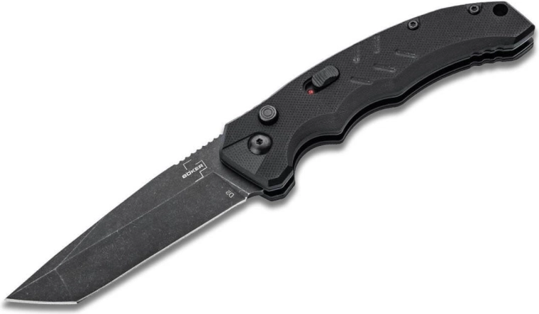 Automatinis užlenkiamas peilis Böker Plus Intention II tanto 7,8 cm