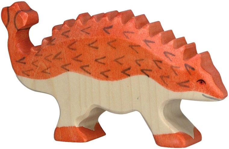 Holztiger dinozauro ankilozauro figūrėlė – 1 vnt.