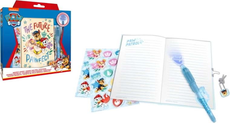 Paw Patrol – dienoraštis su magišku rašikliu