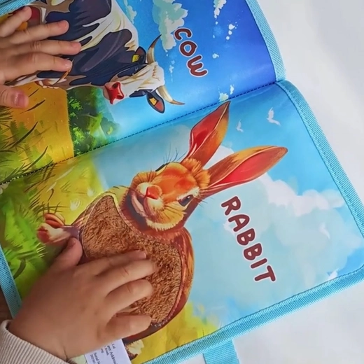 Minkšta knygelė namams ir kelionėms