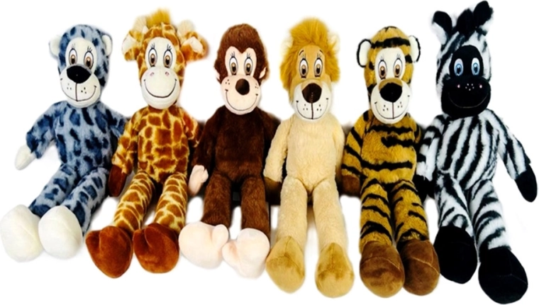Jungle Plush Animals 55 cm