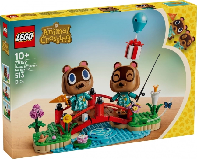 LEGO Animal Crossing Timmy ir Tommy pasivaikščiojime
