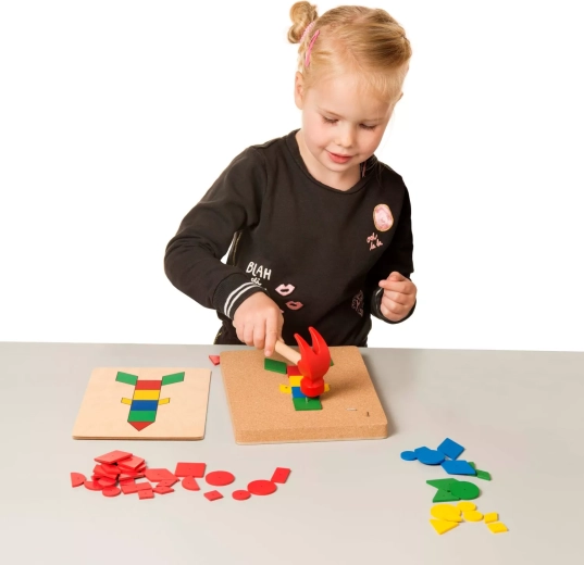 Colorful shapes for learning through play