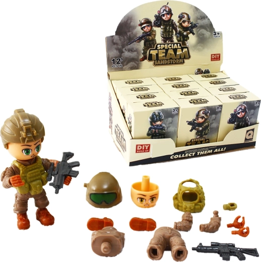 Desert Storm Special Forces Figures – set of 12 types