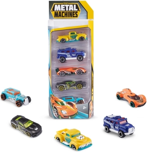 ZURU Metal Machines lenktyninių automobilių rinkinys, 5 vnt. (įvairūs modeliai)