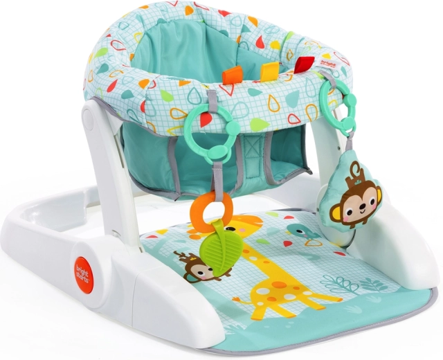 Bright Starts Learn-to-Sit learning seat with toys, 4 m+