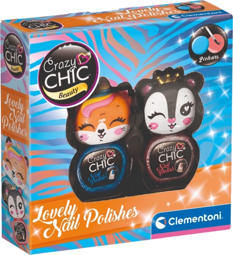 Clementoni Crazy Chic Beauty: nagų lakų rinkinys Lovely