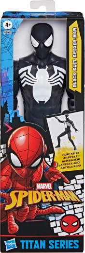 Hasbro Marvel Spider-Man Titan Figure Black Suit Spider-Man 30 cm