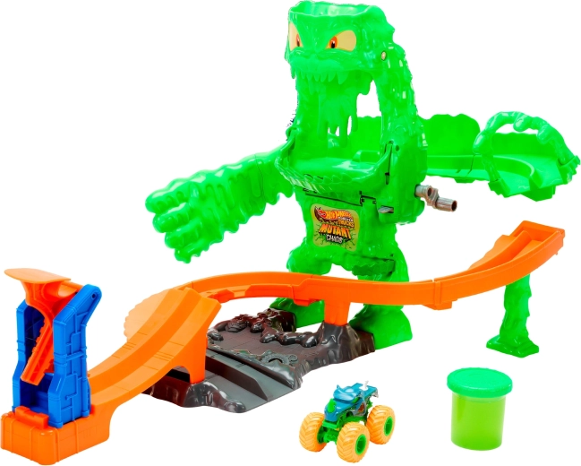 Monster battle with hand controls