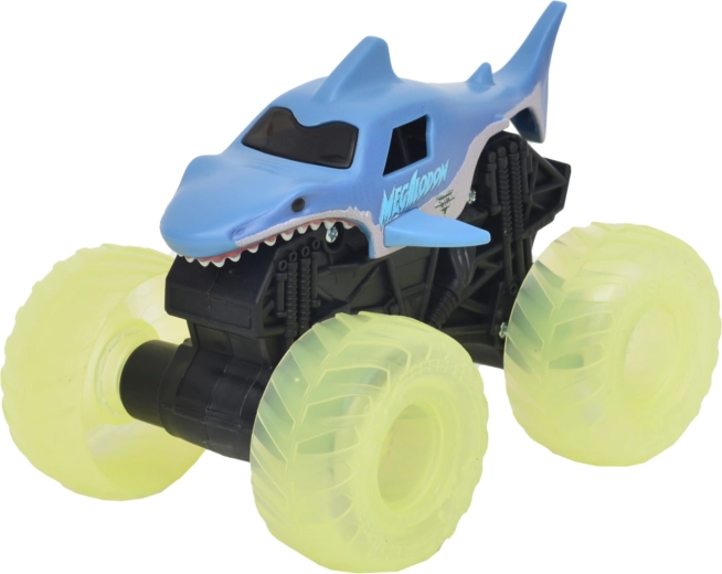 Realistiškas rykliškas Megalodon dizainas
