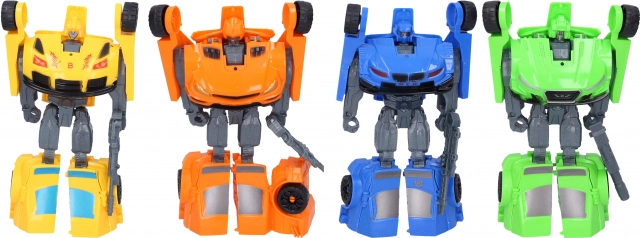 Auto Robot 14 cm with Weapon – Transforming Car Robot