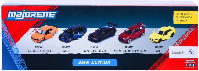 5 licencijuoti BMW viename dovanų rinkinyje