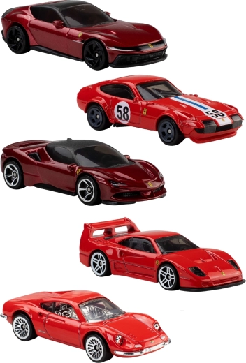 5 licencijuoti Ferrari mini modeliai