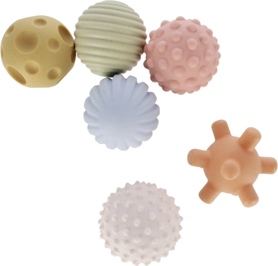 Various textures for sensory exploration