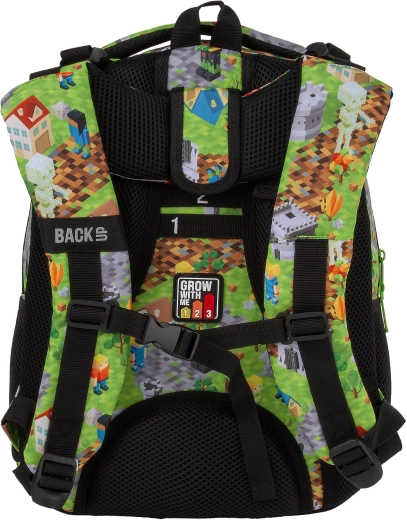 Ergonomiška nugara ir stabilus nešiojimas
