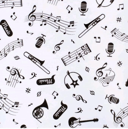 Muzikinis spaudas ant rankovių