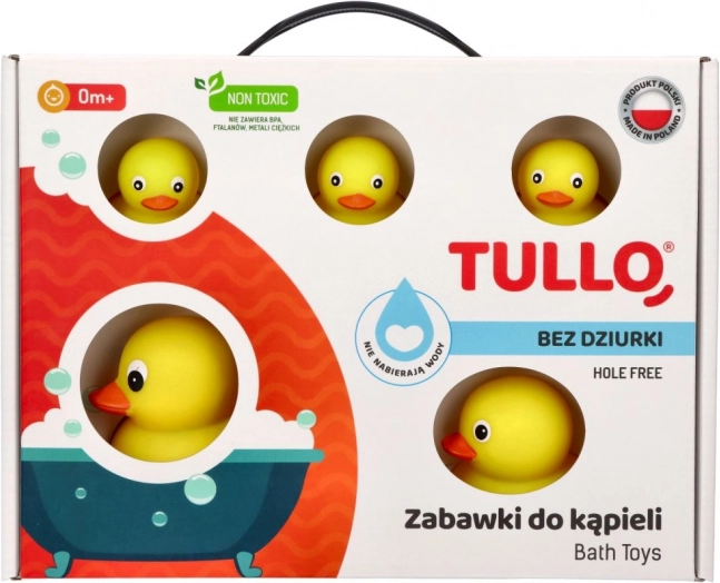 Ančiukų šeimynėlė maudynėms – 5 vnt.