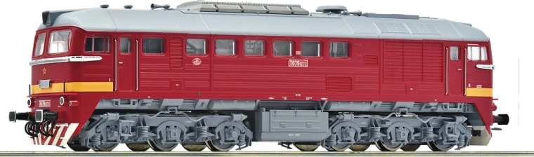 Roco T 679.1 Sergej ČSD H0 diesel locomotive