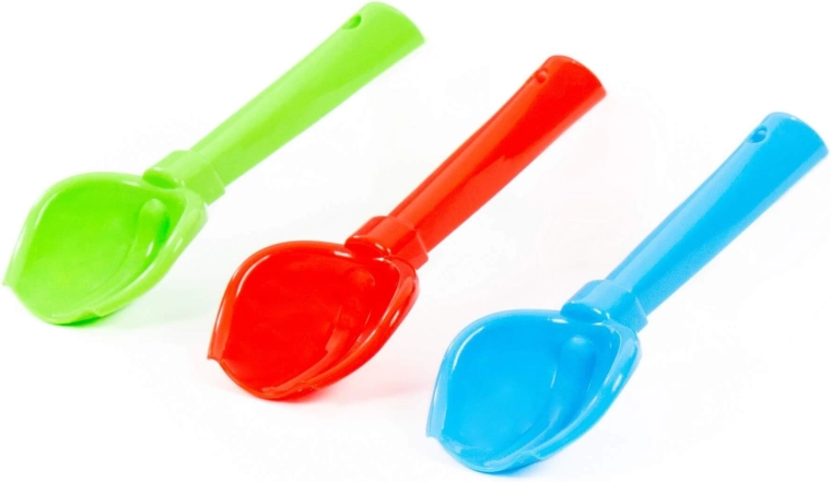 Mažas vaikiškas plastikinis kastuvėlis - 1 vnt.