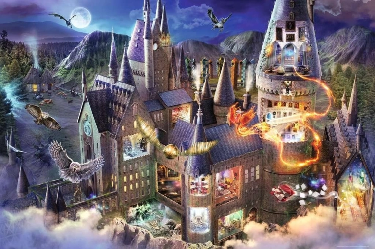 Ravensburger dėlionė Harry Potter: Hogvartso pilis 3000 dalių