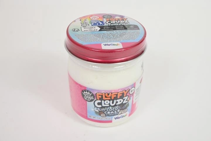 Wecool Fluffy Cloudz plastinė masė su kokosų kvapu