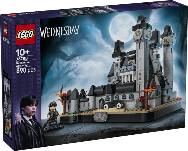LEGO Wednesday Nevermore Academy