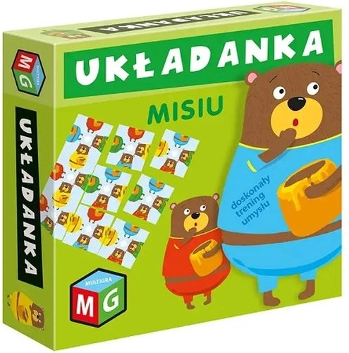 Dėlionė „Meškiukas“ – 3 × 3