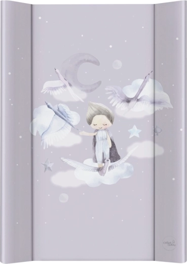 Ceba Baby changing mat 2-edged soft 50 × 70 Basic Wild Swans