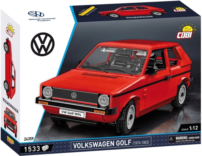 Cobi Volkswagen Golf (1974–1983) 1:12 konstruktorius
