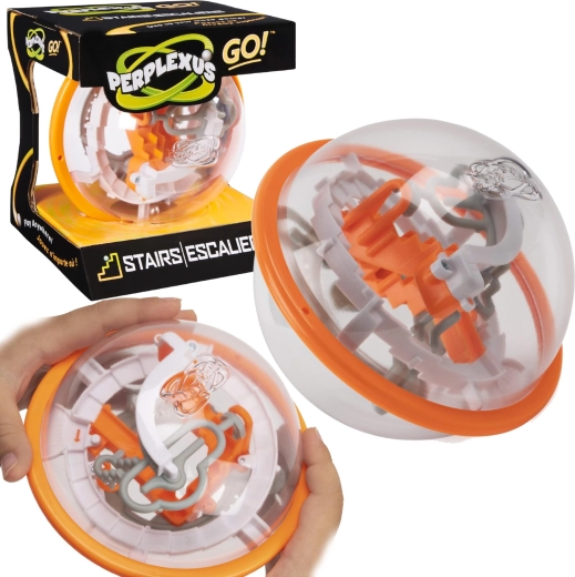 Perplexus GO! Laiptai – 3D rutulinis labirintas nuo Spin Master