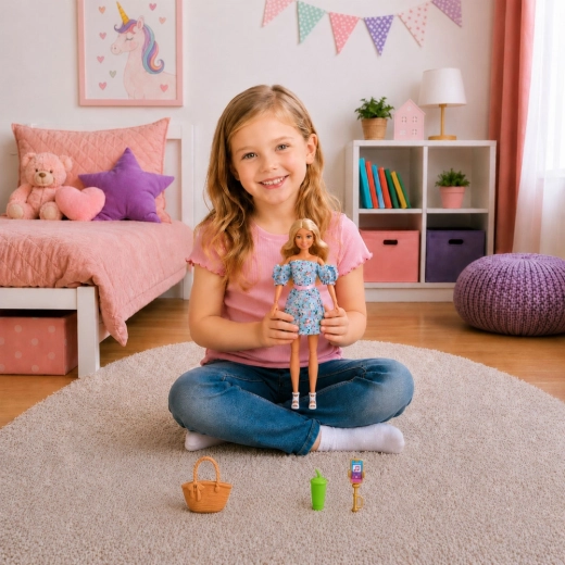 Movable arms and legs for posing
