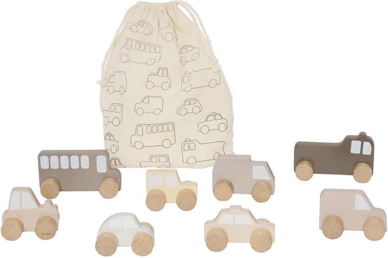 Jabadabado first cars Nature – set of 8 pcs