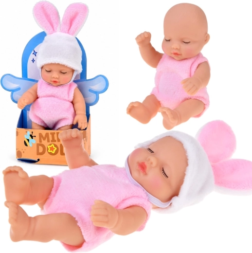 Mini baby doll bunny 11 cm