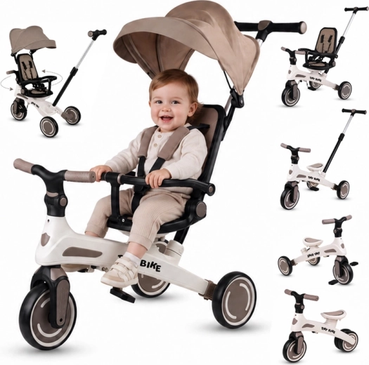 5 in 1 – a tricycle that grows with your child