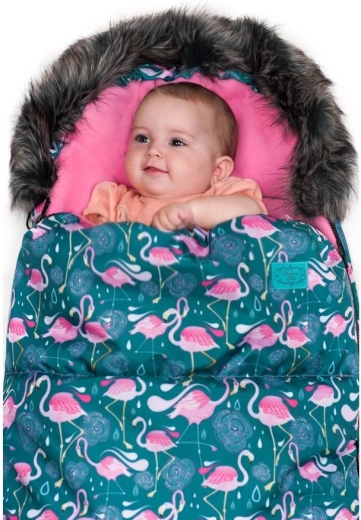 Secure attachment in stroller or on sleds