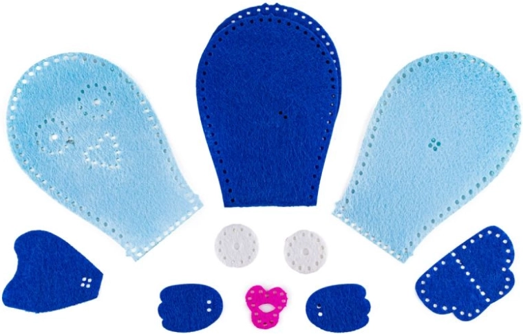 Easy sewing thanks to pre-made holes