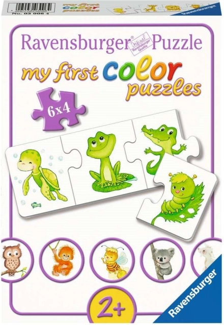 My First Puzzle Colorful Animals