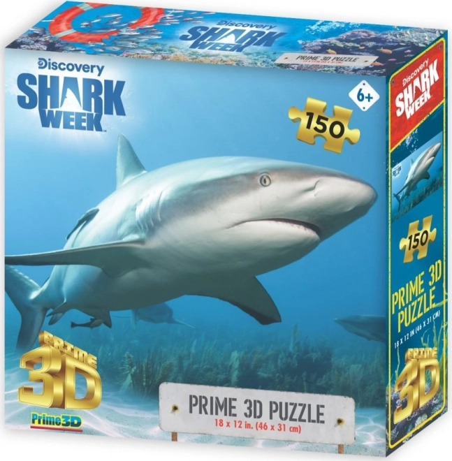 3D puzzle Caribbean reef shark 150 pieces