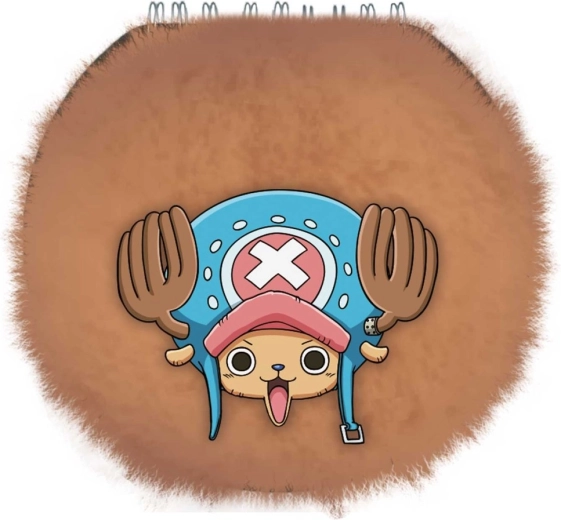 One Piece plush round Chopper