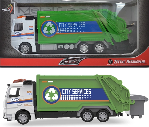 City Service Car šiukšliavežis 1:43