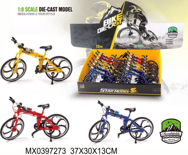 Miniatiūrinis dviračio modelis 1:8