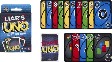 UNO Liars – blefo kortų žaidimas