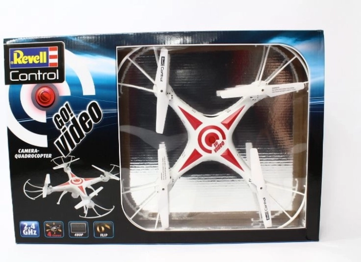 Revell Control kvadrokopteris su kamera Go!Video