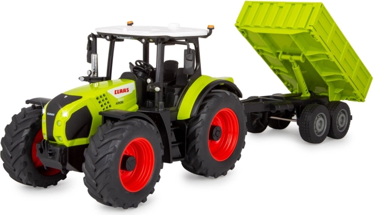 Tipping trailer for farming tasks
