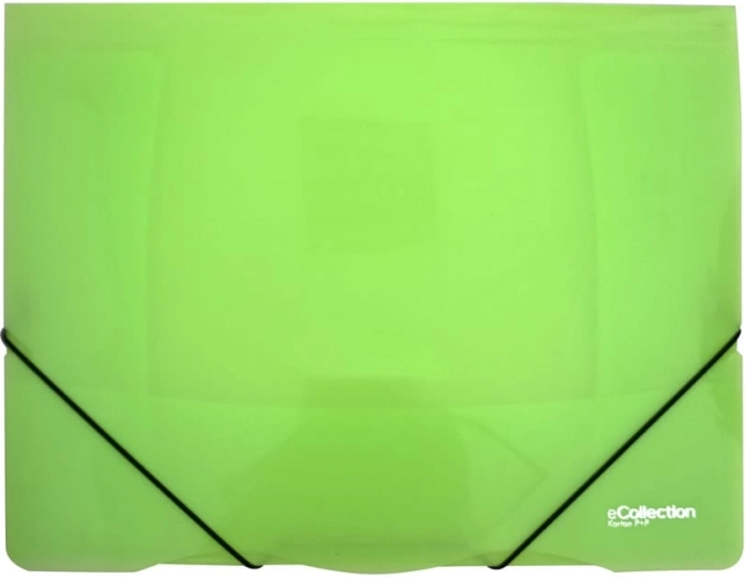 ECollection Elastic-Band Folder green A4