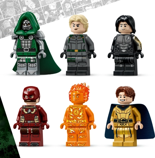 Šešios „Marvel“ minifigūrėlės